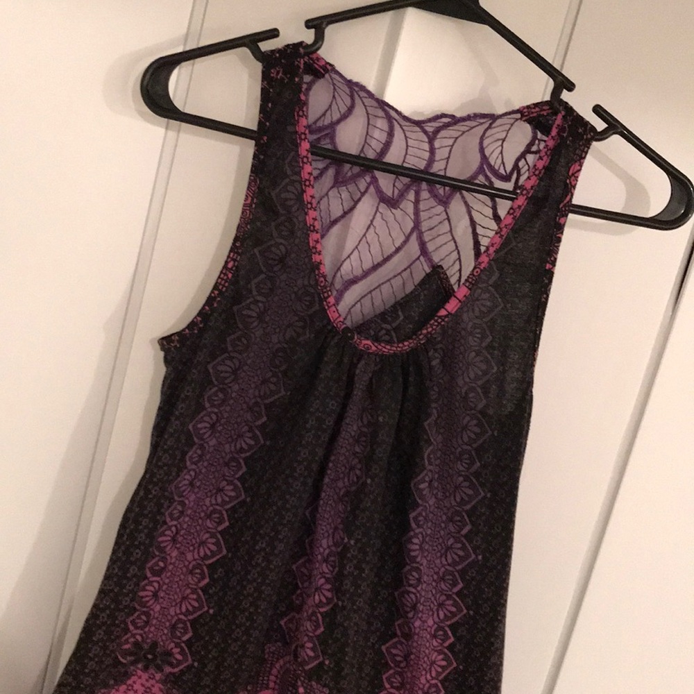 Mixed material Urban Outfitters tank top